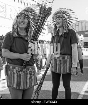 Ehrliche Fotografie beschossen Ekka fair brisbane Stockfoto