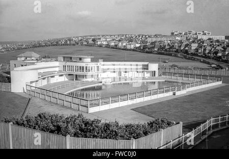 Saltdean Lido 1990 Stockfoto