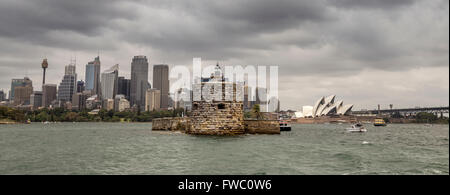 Fort Denison, Sydney Stockfoto