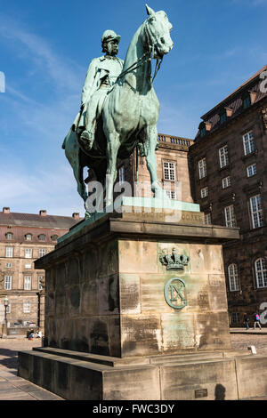 Schloss Christiansborg Stockfoto