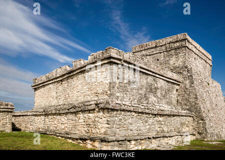 Maya Ruinen, Tulum, Mexiko Stockfoto