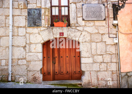 Historisches Haus in Laredo, Kantabrien, Europa Stockfoto