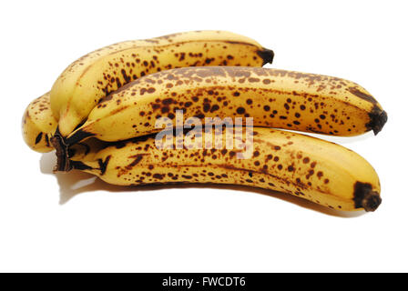 Gebräunt, Bananen in Backen Muffins oder Brot verwendet Stockfoto