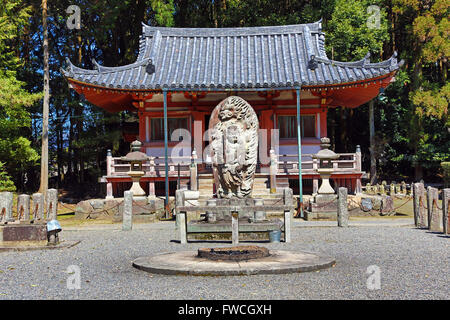 Fudo-Halle am Daigoji buddhistischen Tempel in Kyoto, Japan Stockfoto