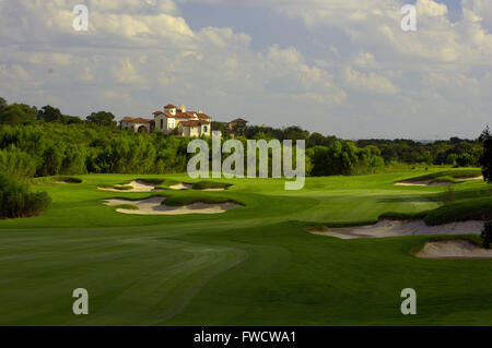 San Antonio, Texas, USA. 7. Sep, 2007. Loch Nr. 11 im Briggs Ranch Golf Club am 7. September 2007 in San Antonio, Texas. ZUMA PRESS/Scott A. Miller © Scott A. Miller/ZUMA Draht/Alamy Live-Nachrichten Stockfoto