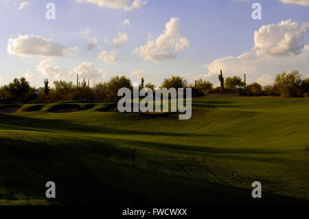 Fort Mcdowell, Arizona, USA. 2. April 2012. Fort McDowell, Arizona; 25. Oktober 2006 Â Loch Nr. 7 auf We-Ko-Pa Golfclub Cholla Kurs in Fort McDowell, ARIZ ZUMA PRESS/Scott A. Miller © Scott A. Miller/ZUMA Draht/Alamy Live News Stockfoto