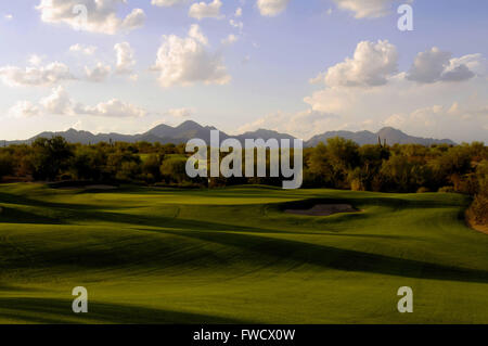 Fort Mcdowell, Arizona, USA. 2. April 2012. Tempe, Arizona; 21. Oktober 2006 Â Loch Nr. 6 im Saguaro an We-Ko-Pa Golf Club in Fort McDowell, ARIZ ZUMA PRESS/Scott A. Miller © Scott A. Miller/ZUMA Draht/Alamy Live-Nachrichten Stockfoto