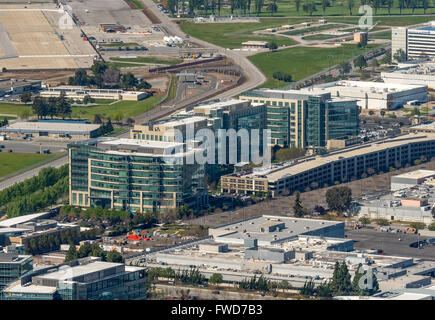 Google Tech Corner, Silicon Valley, Kalifornien, Vereinigte Staaten von Amerika, Motorola Verwaltung USA, Santa Clara, Stockfoto