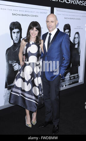 Film Premiere der Gebrüder Grimsby mit: wo starke markieren: Los Angeles, California, Vereinigte Staaten von Amerika als: 3. März 2016 Stockfoto