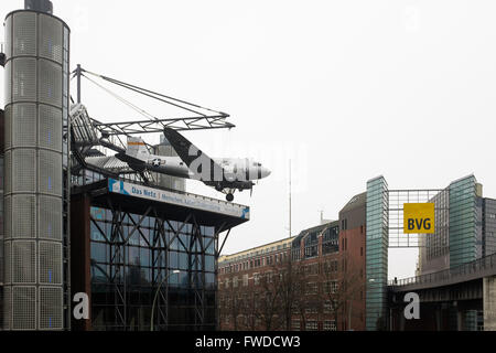 BERLIN, März 25: 'Deutsches Technikmuseum Berlin"(Deutsch für Deutsche Technikmuseum) am 25. März 2016 in Berlin. Stockfoto