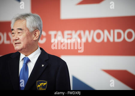 Chungwon Choue Präsident World Taekwondo-Porträts Stockfoto