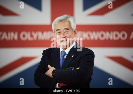 Chungwon Choue Präsident World Taekwondo-Porträts Stockfoto