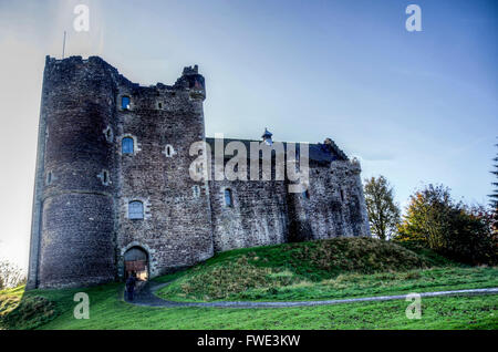 Doune Castle, Schottland Stockfoto