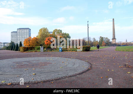 Peoples Palace Wintergärten in Glasgow, Schottland ist ein Museum und Glasshouse befindet sich in Glasgow Green, und eröffnete am Stockfoto