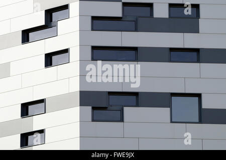 Parallele Linien definieren einen abstrakte moderne Architektur-Hintergrund. Leere Kopie Platz für Text Editor. Stockfoto