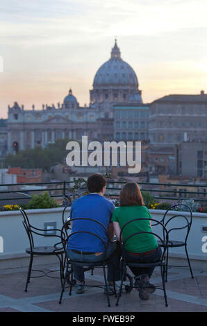 Rom, Italien: Romantik in Rom Stockfoto