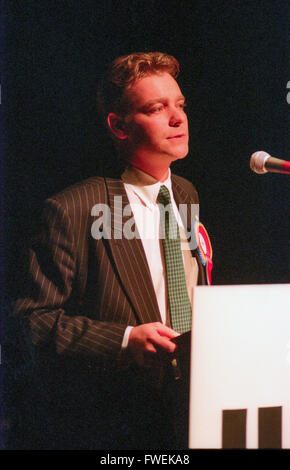 Craig Mackinlay anlässlich eines ersten UKIP-Konferenzen in Redhill, Surrey. Stockfoto