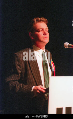 Craig Mackinlay anlässlich eines ersten UKIP-Konferenzen in Redhill, Surrey. Stockfoto