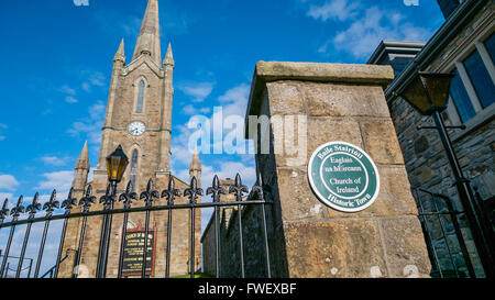 Church of Ireland in Donegal Town. Stockfoto