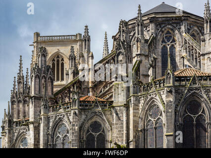 Kathedrale von St. Andre. Saint Andre ist eine gotische Kathedrale von Bordeaux, Hauptstadt von Aquitanien. Frankreich. Stockfoto