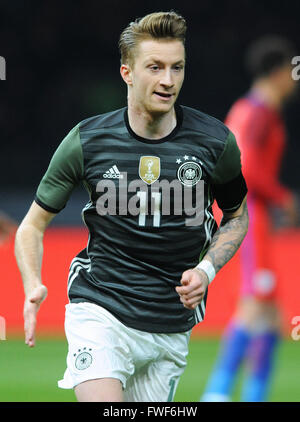 Freundschaftsspiel am Olympia-Stadion Berlin, Deutschland Vs England: Marco Reus (GER) Stockfoto