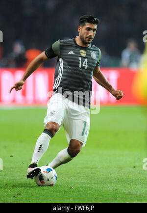 Freundschaftsspiel am Olympia-Stadion Berlin, Deutschland Vs England: Emre können (GER) Stockfoto