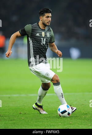 Freundschaftsspiel am Olympia-Stadion Berlin, Deutschland Vs England: Emre können (GER) Stockfoto