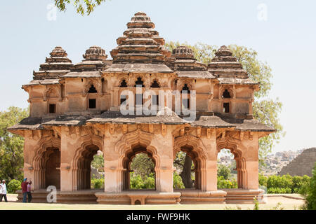 Hampi Ruinen in Karnataka, Indien Stockfoto