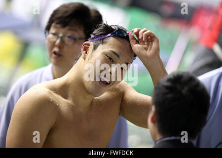 Tokio, Japan. 4. April 2016. Daiya Seto Schwimmen: Japan schwimmen Meisterschaft (JAPAN schwimmen 2016) Männer 400 m-einzelner Medley Finale Tatsumi International Swimming Center in Tokio, Japan. Bildnachweis: AFLO SPORT/Alamy Live-Nachrichten Stockfoto