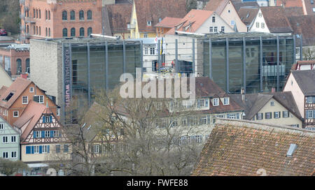 Schwäbisch Hall, Deutschland. 4. April 2016. Die Kunsthalle Wuerth Kunsthalle in Schwäbisch Hall, Deutschland, 4. April 2016. Foto: FRANZISKA KRAUFMANN/Dpa/Alamy Live News Stockfoto