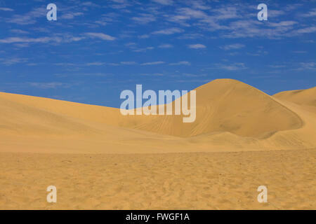 Dünen in der Atacama Wüste, Peru, Stockfoto