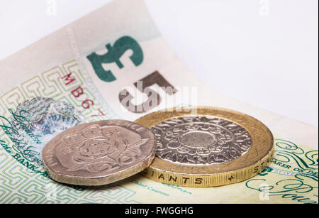 Foto von sieben Pfund zwanzig Pence neue existenzsichernden Lohn für das Vereinigte Königreich Stockfoto