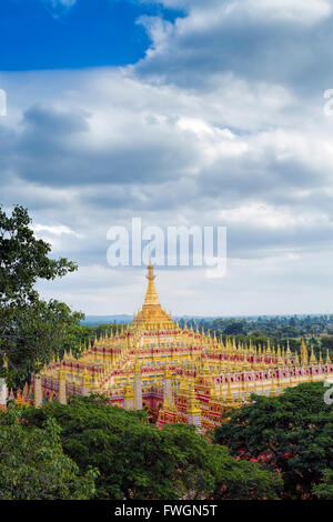 Thanboddhay (Thambuddhei) Paya buddhistische Tempel, Monywa, Sagaing, Myanmar (Burma), Südost-Asien Stockfoto