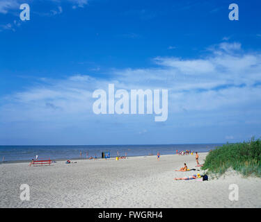 Päru Strand, Estland, Europa Stockfoto