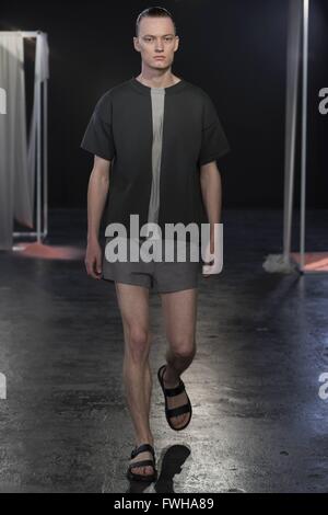 BERTHOLD-Präsentation am Londoner Sammlungen Männer SS17, LCM SS17. 06.11.2016 | weltweite Nutzung Stockfoto