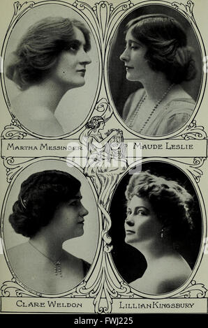 Who is Who in der Musik und Drama - eine Enzyklopädie der Biographie von bemerkenswerten Männern und Frauen in der Musik und Drama (1914) Stockfoto