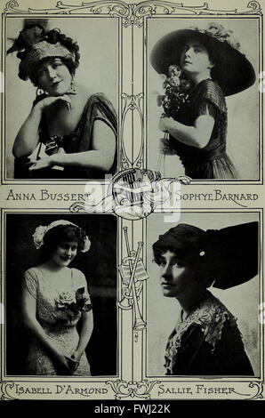 Who is Who in der Musik und Drama - eine Enzyklopädie der Biographie von bemerkenswerten Männern und Frauen in der Musik und Drama (1914) Stockfoto