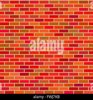 Ziegelmauer, nahtlose Stock Vektor