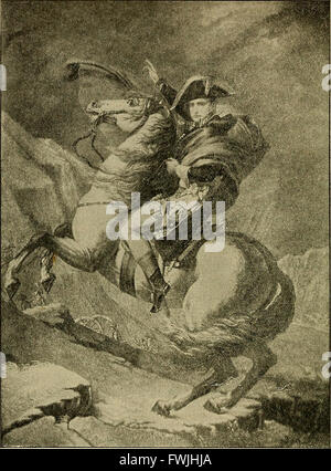 Eine Biografie von Napoleon Bonaparte aus dem Jahr 1901, in der er seinen Aufstieg zur Macht, seine militärischen Kampagnen und sein Erbe in der europäischen Geschichte beschreibt. Stockfoto