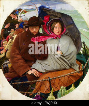 Ford Madox Brown - der letzte der England - Birmingham Museum and Art Gallery Stockfoto