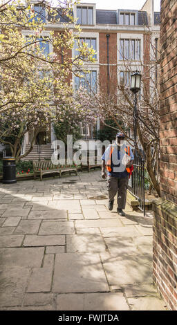 Staple Inn High Holborn, in der Stadt von London, England, Vereinigtes Königreich Stockfoto