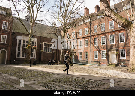 Staple Inn High Holborn, in der Stadt von London, England, Vereinigtes Königreich Stockfoto