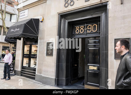 Die Hatton Garden Safe Unternehmen in Hatton Garden, London, England, Großbritannien Stockfoto