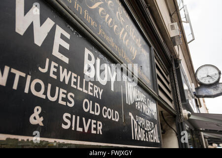 Hatton Garten Schmuck Bezirk in London, England, Großbritannien Stockfoto