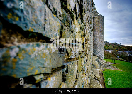 Harlech Castle befindet sich in Harlech, Gwynedd, Wales Stockfoto