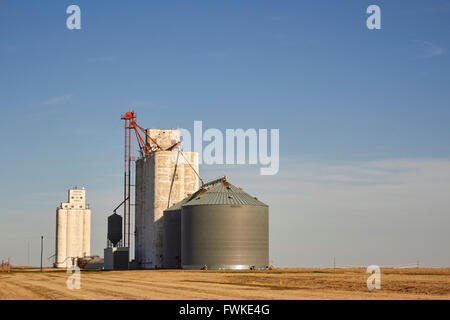 Grain Elevator, Conway, Texas, USA Stockfoto