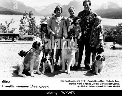 Beethovens 2., aka: Eine Familie Namens Beethoven, USA 1993, Regie: Rod Daniel, Monia: Nicholle Tom, Bonnie Hunt, Charles Grodin, Sarah Rose Karr, Christopher Castile Stockfoto