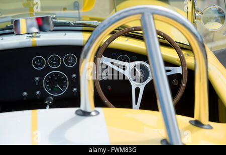 AC Cobra 427 Interieur Stockfoto
