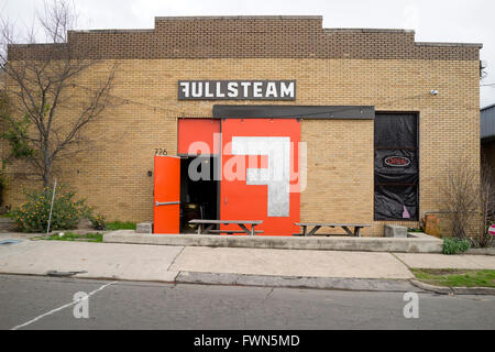 FullStream Brauerei Taverne Durham North Carolina North Carolina USA Lebensmittel Bier südlichen Handwerk und Lebensmittel Stockfoto