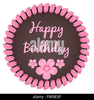 Geburtstagskuchen Stockfoto